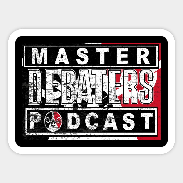 Black Country Ay We Sticker by Master Debaters Podcast 